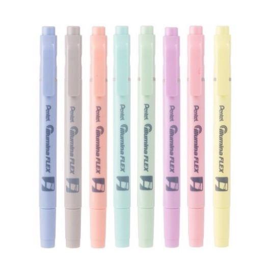 ( HÀNG CHÍNH HÃNG ) Bút nhớ dòng 2 đầu Pentel Pastel Highlighter - Pentel Illumina Highlighter [Hàng chính hãng]