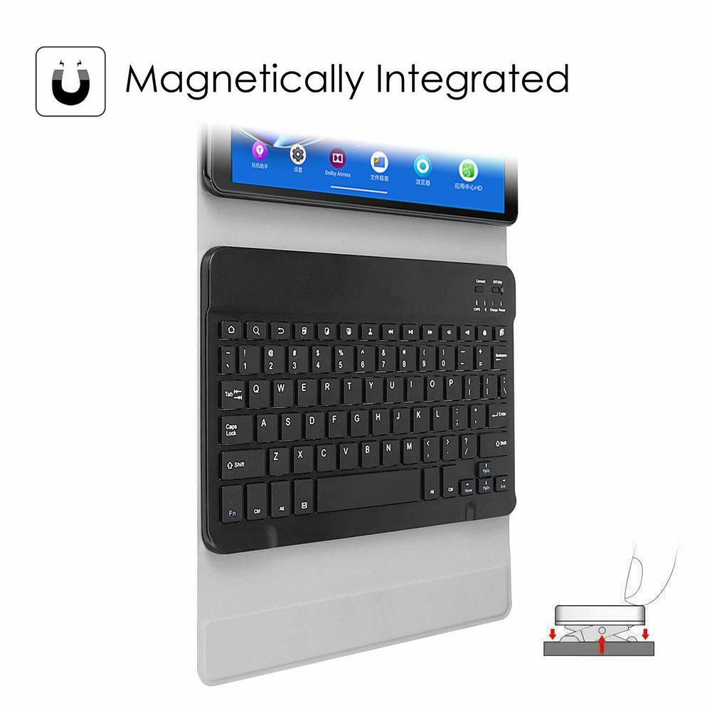 Ốp Máy Tính Bảng Kèm Bàn Phím Bluetooth Tháo Rời Cho Lenovo Tab M10 FHD plus  TB-X606F/TB-X606X 10.3 inch