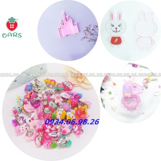 Combo bông tai không cần xỏ khuyên làm quà tặng quà sinh nhật cho bé phong cách Hàn Quốc