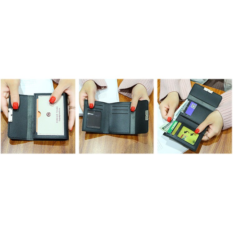 (HOT TREND) Ví Nữ Ngắn Cầm Tay V14 FY Nhỏ Gọn Xinh Xắn Kiểu Dáng Đẹp Da PU Cao Cấp Thời Trang Hàn Quốc siêu hot | BigBuy360 - bigbuy360.vn