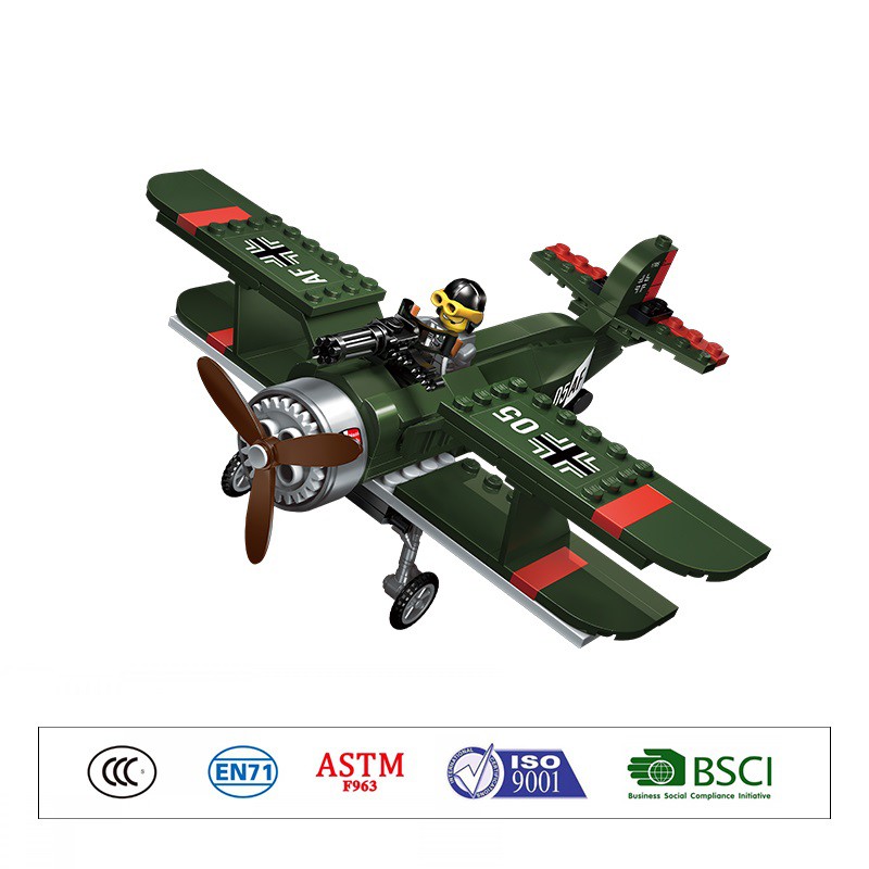Bộ đồ chơi xếp hình lego máy bay tiêm kích mã 1705