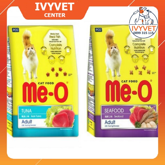 Thức Ăn Cho Mèo - Thức Ăn Hạt Cho Mèo Me-O 350gr