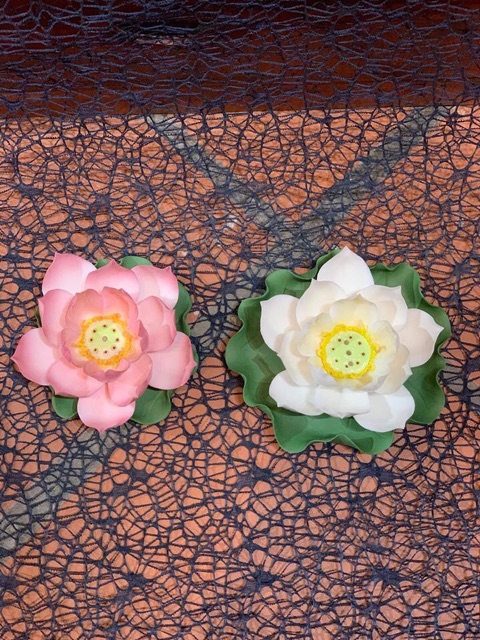 Hoa sen cắm nhang cao cấp size 10,5cm
