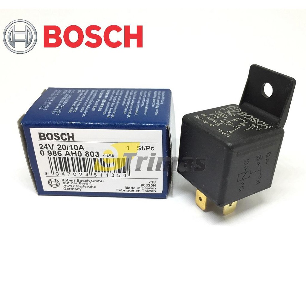 Rờ le Relay 5 chân 24v 87A BOSCH 0986AH0803