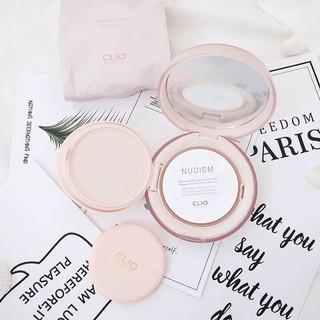 (có sẵn) Set phấn nước clio Nudism Velvetwear Cushion