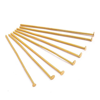 50 đinh dẹp mạ vàng 3cm