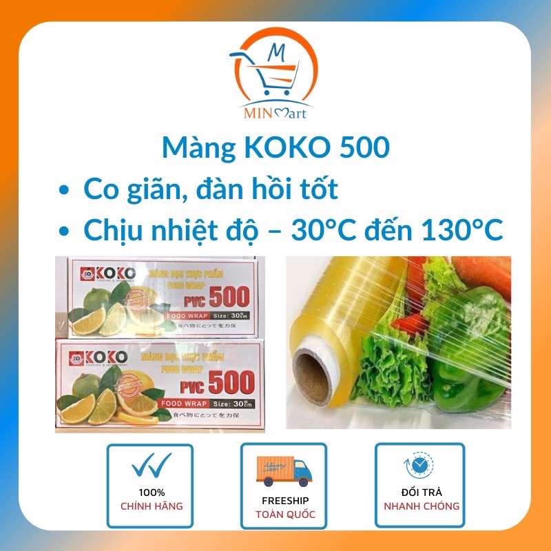 Màng bọc thực phẩm Food wrap KoKo 500