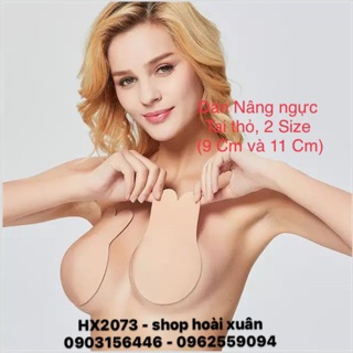 Miếng dán nâng ngực tai thỏ chất keo dán bám chắc tốt hàng xuất khẩu cao cấp - HX2073