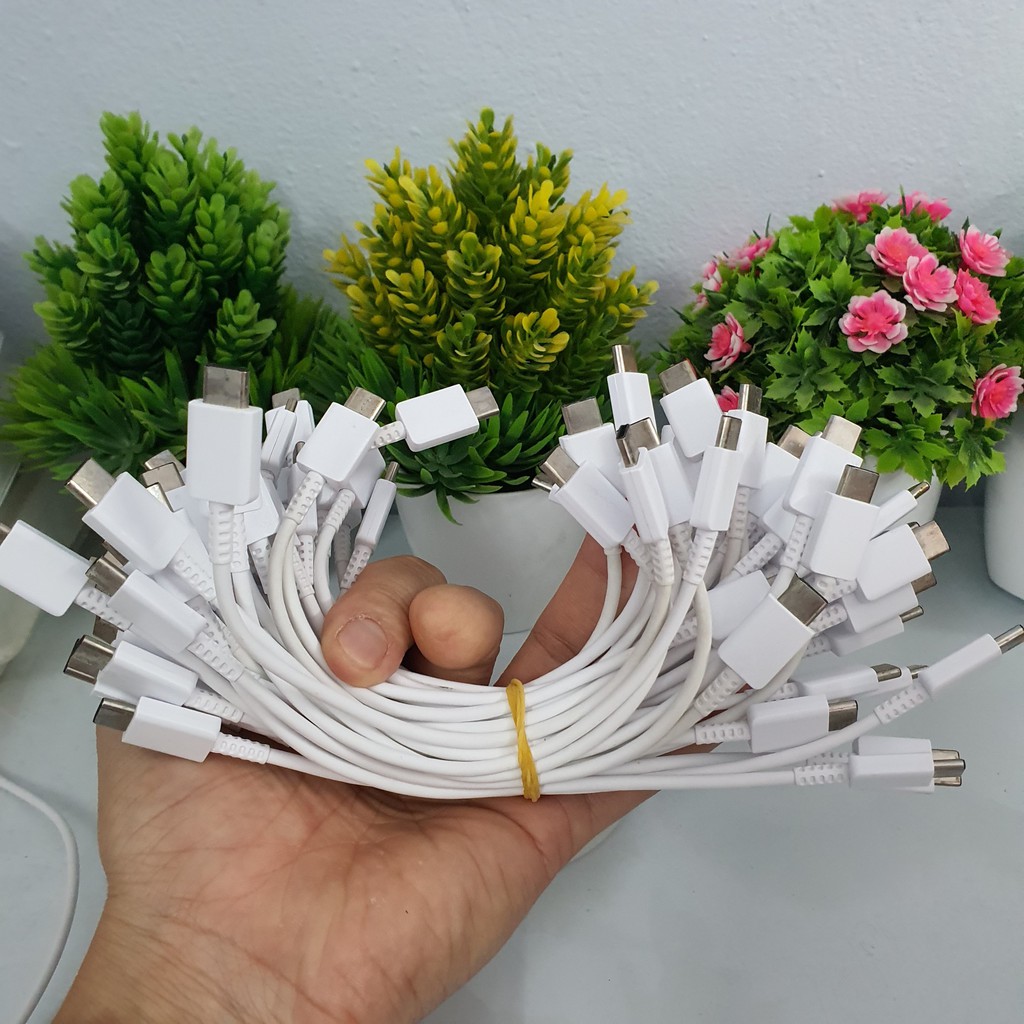 Cáp Sạc Nhanh Type C - Type C Siêu Ngắn 20cm - 30cm Chính Hãng Samsung, Bảo Hành 12 Tháng