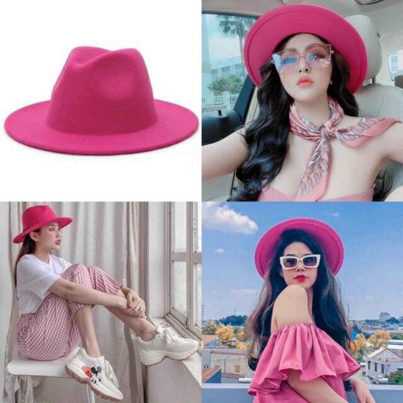 Mũ phớt nỉ/dạ sang chảnh