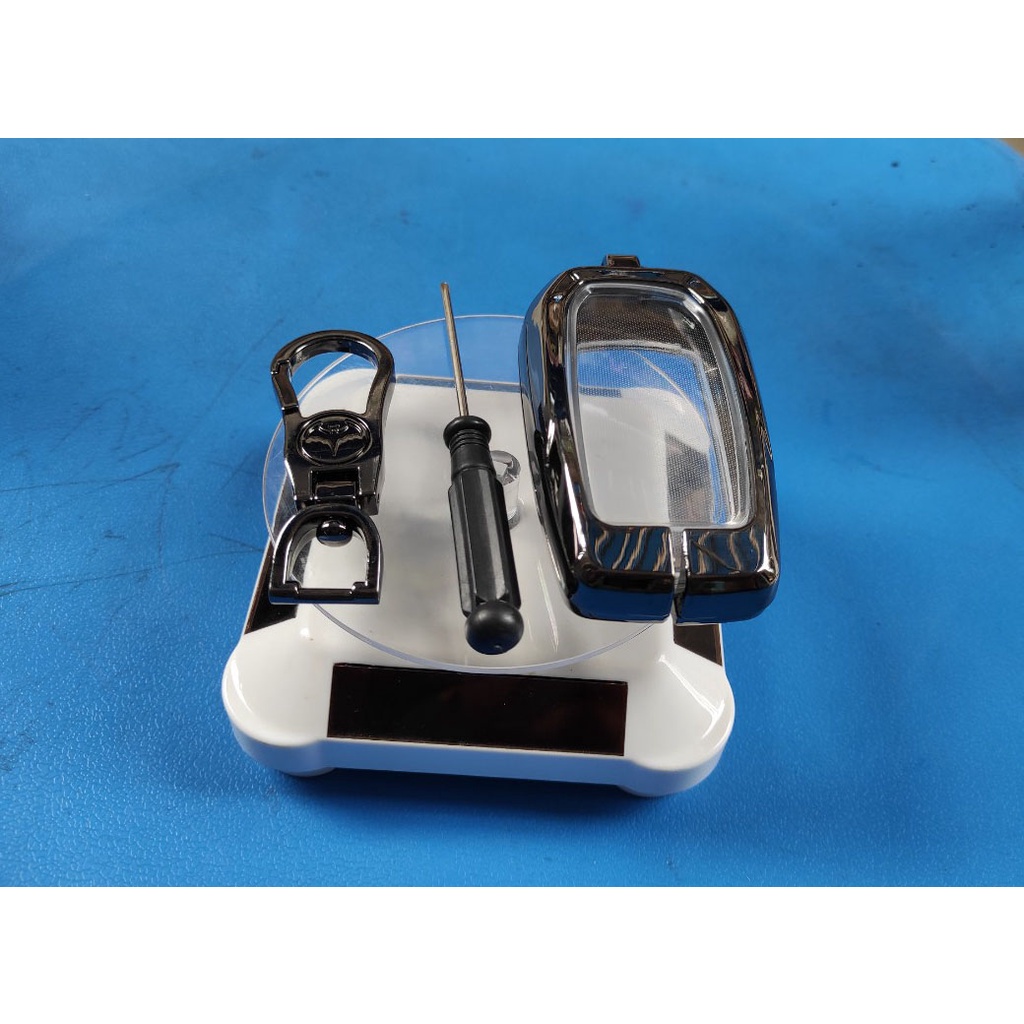 Ốp chìa khóa xe Toyota Fortuner, Hilux , Camry 2013+ hợp kim nhôm .Có lớp silcon bảo vệ chống nước