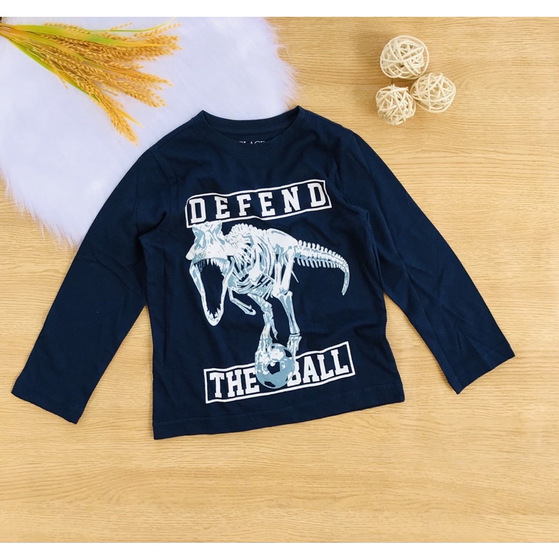 ☄️☄️ Áo thun cotton  xuất dư  dài tay bé trai từ 17-50kg