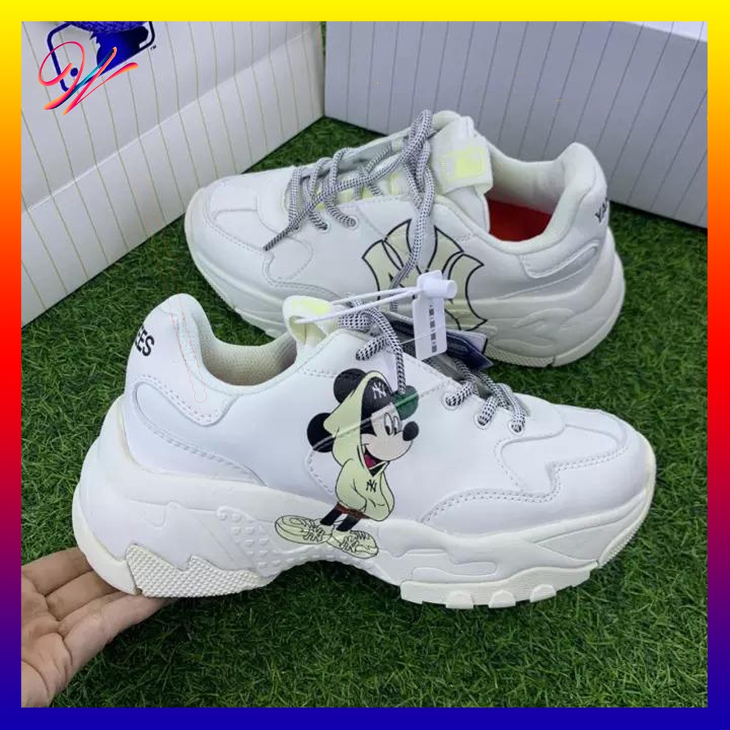 [TOP TRENDING] Giày M.LB N.Y Mickey vàng đi êm, siêu hách dáng full size, hỗ trợ đổi trả