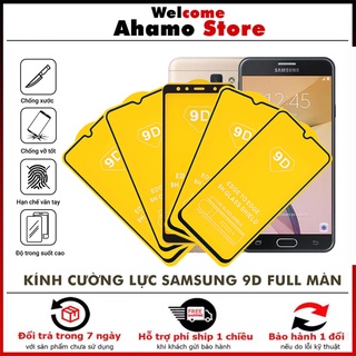 Kính cường lực samsung J7 Prime J7 Pro J730 A750 J4+ J6 J6+ A6 A6+ A7 2018 J8 A8 2018 A8+ A9 2018 Full Màn Kính [9D]