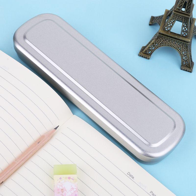 Hộp Đựng Bút Bằng Kim Loại Siêu Bền Tiện Dụng Cho Học Sinh / Văn Phòng