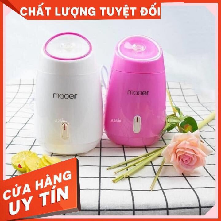 máy xông mặt , máy xông hơi da mặt thảo dược , hoa quả tươi tự động 2 in 1 MAOER