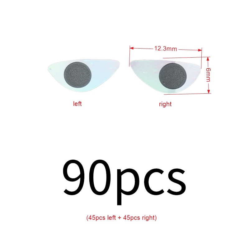 Mắt Xốp 2D Gắn Mồi Câu Cá Giả DIY