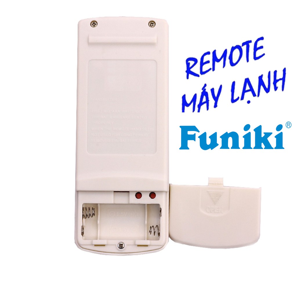 Remote điều khiển điều hòa Funiki 1 chiều và 2 chiều