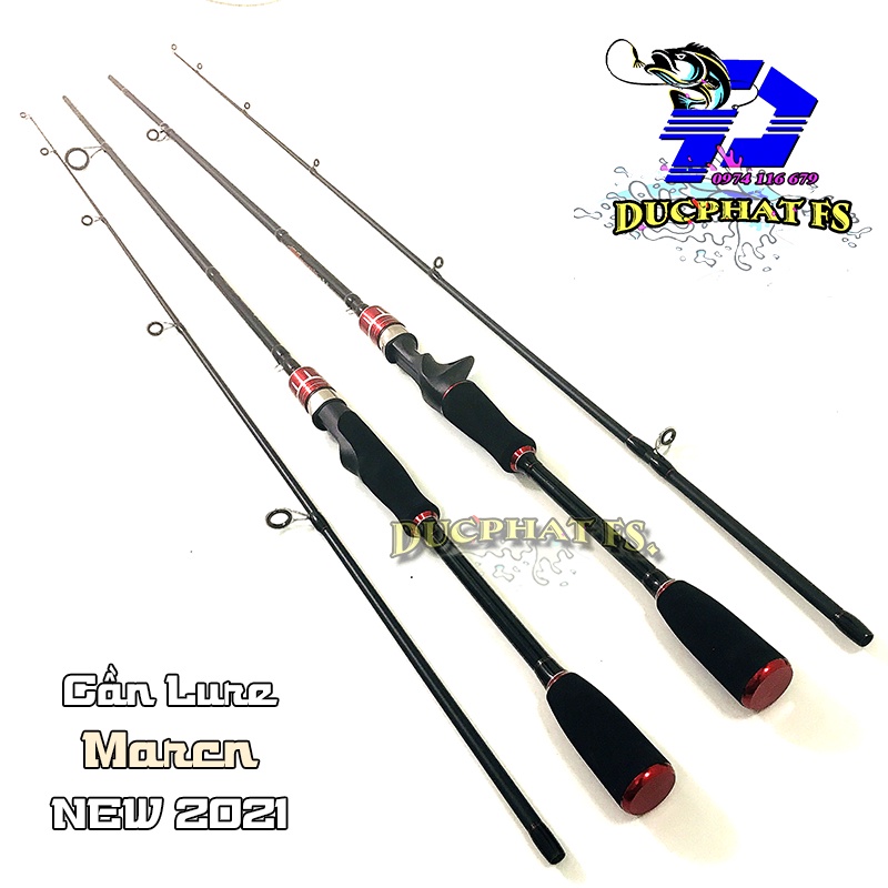 Cần câu lure máy ngang, đứng. MARCN pioner 1 ngọn.!!!