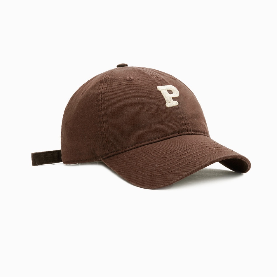 Nón Lưỡi Trai Thêu Chữ P Phong Cách Hàn Quốc Đơn Giản Thời Trang Xuân Thu Cho Nam Và Nữ