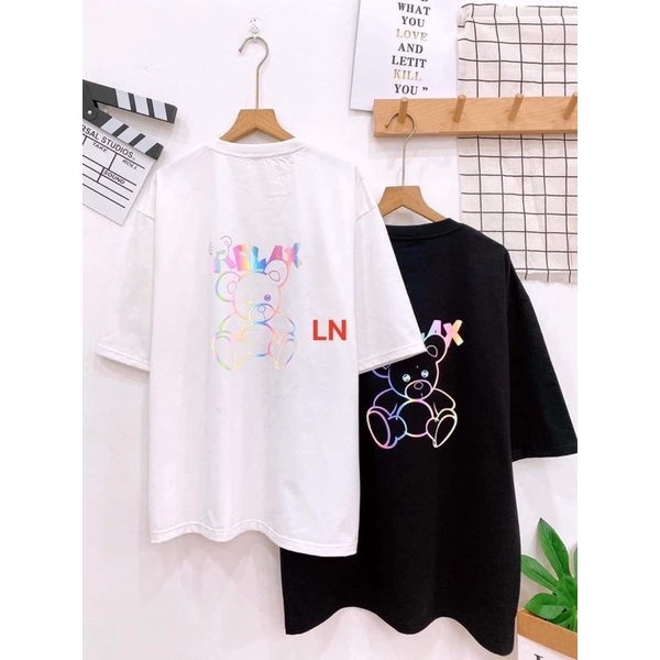 Áo phông gấu ELAX phản quang 7m TH6