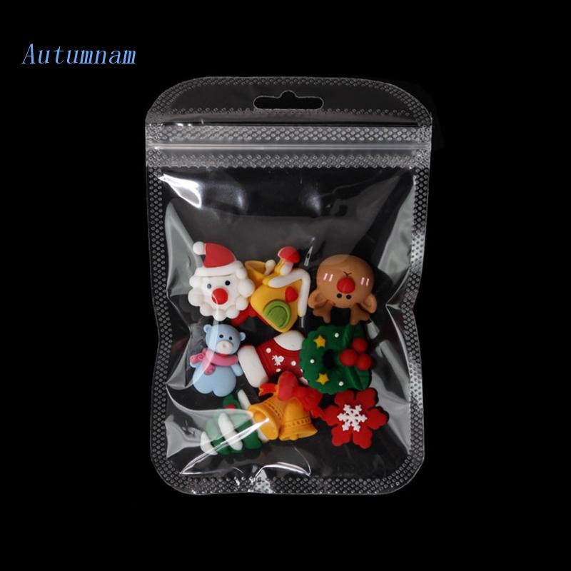 Phụ Kiện Trang Trí Móng Tay Họa Tiết Giáng Sinh 3D DIY