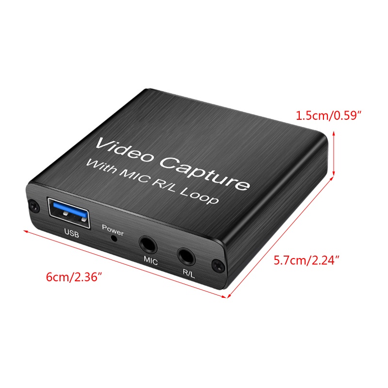 Thẻ Ghi Hình Video 4K 1080P USB 2 0