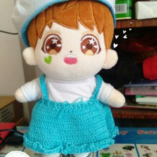 [Outfit] Váy dài cho Doll 20cm và 15cm