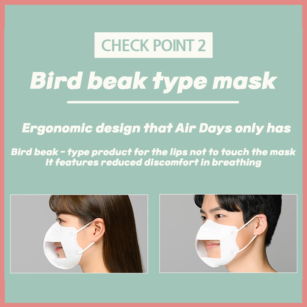 Mặt nạ Đối mặt 3D Hàn Quốc  / KF94