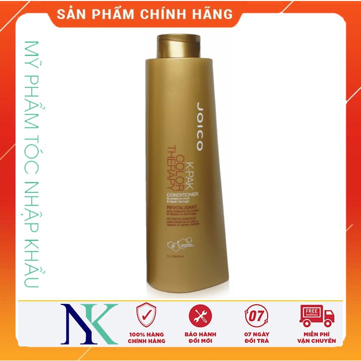 Dầu xã chăm sóc tóc nhuộm Joico K-Pak Color 1000ML