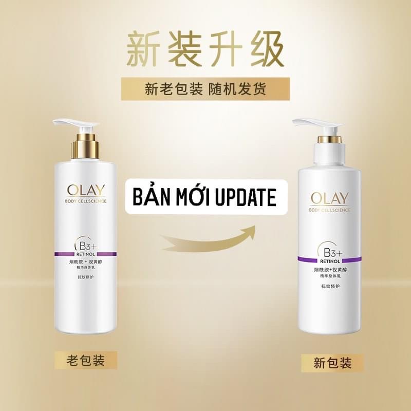 Dương thể trắng da B3 + Retinol Olay đình đám