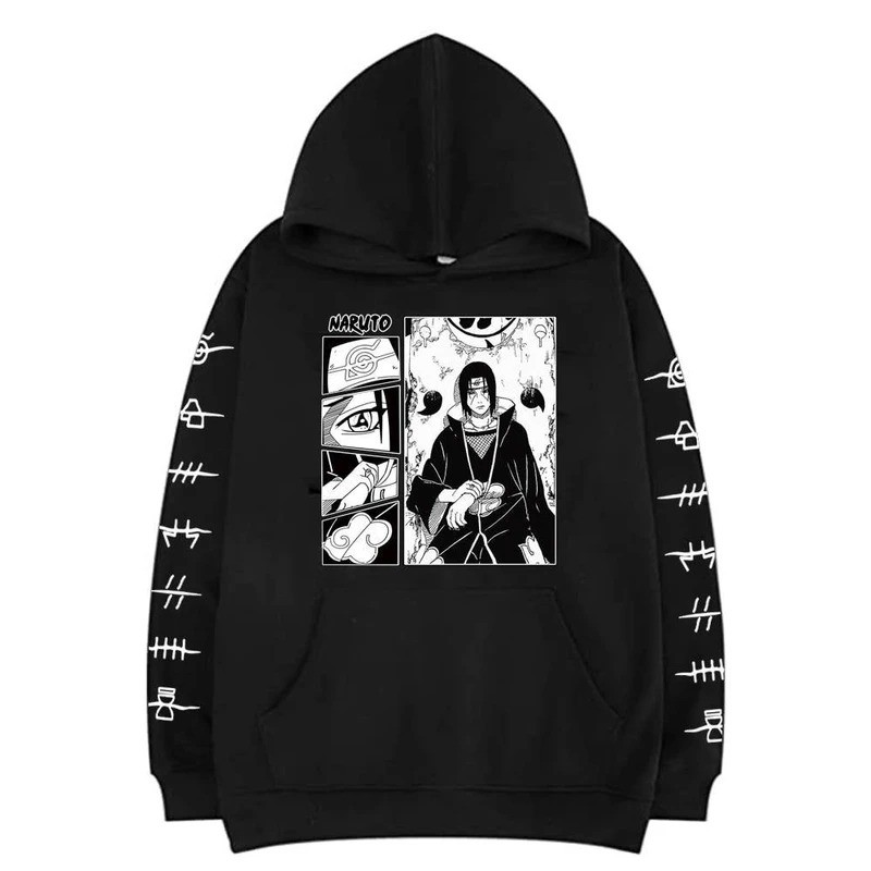 HOT 💥GIÁ TỐT✨ Áo hoodie Naruto Uchiha Itachi dài tay đẹp sP yêu thích 🧡