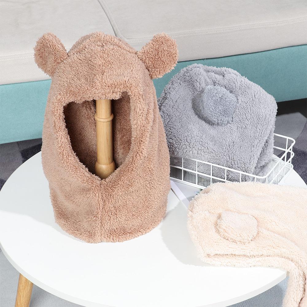 XIANTIN Mũ Tai Gấu Giữ Ấm Mùa Đông Xinh Xắn Cho Nữ