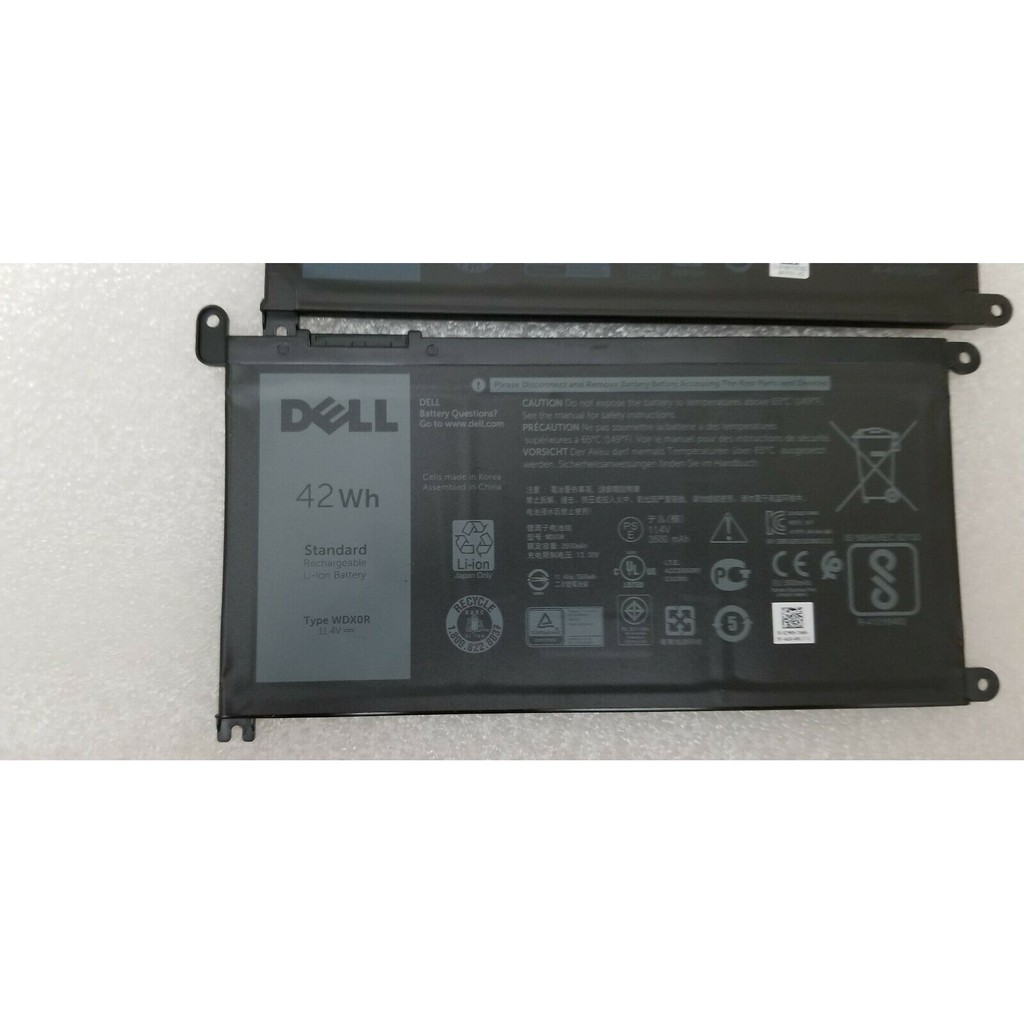 Pin laptop Dell Inspiron 15 5568 7560 5567 13 5378 5379 7368 42Wh WDXOR