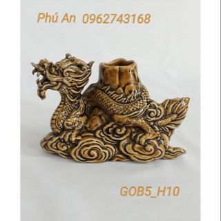Rồng ống bút_ gốm sứ bát tràng