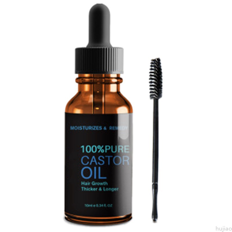 (Hàng Mới Về) Dầu Thầu Dầu Hữu Cơ 10ml Kích Thích Mọc Lông Mi Và Cọ Hujio | BigBuy360 - bigbuy360.vn