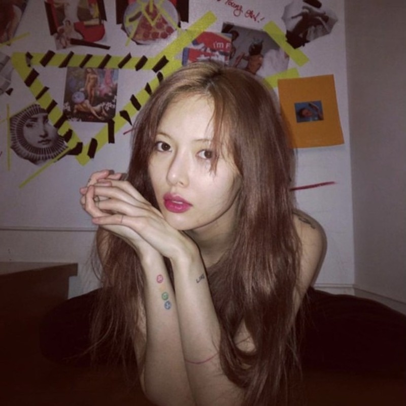 Hình Xăm Dán Tạm Thời Chống Thấm Nước Lâu Trôi Phong Cách Harajuku Cá Tính
