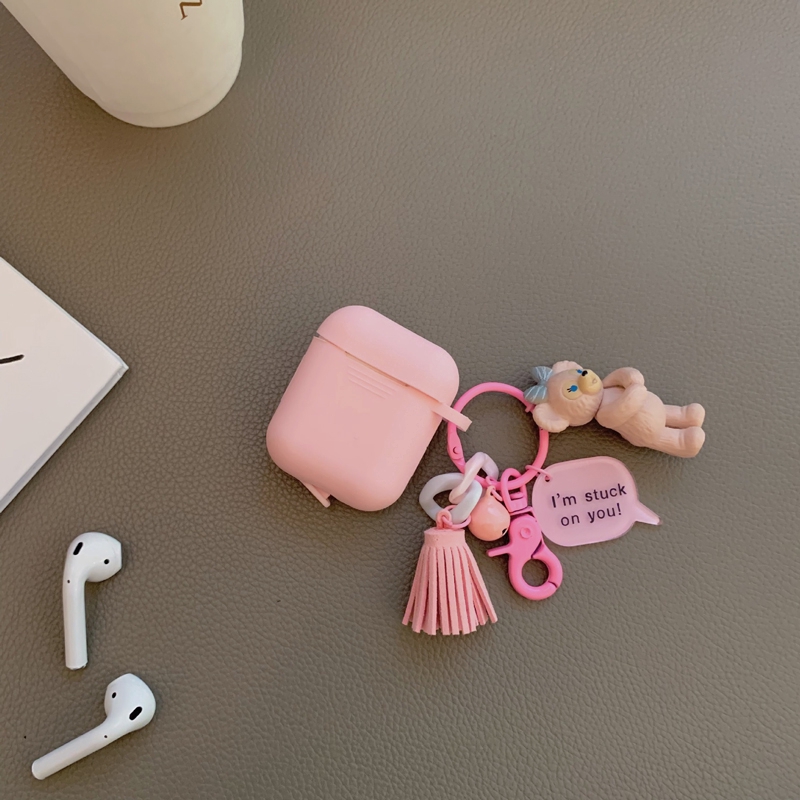 Vỏ hộp đựng bảo vệ tai nghe không dây Airpods