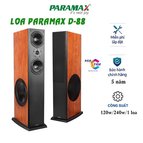 Loa Paramax Platinum D 88 - Hàng Chính Hãng