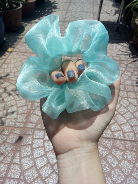 🌸Scrunchies vải voan  🌸 siu đáng iu