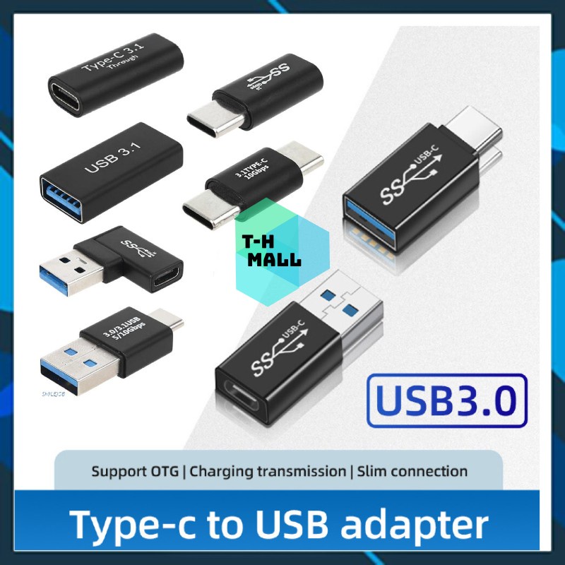 Đầu Chuyển Đổi USB Type C OTG Sang USB 3.0 3.1 Cho Laptop laptop táo Pro Samsung Xiaomi Huawei LG Oppo