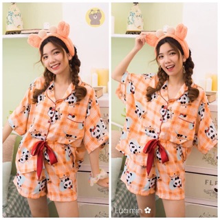 𝑩𝑼𝑭𝑭𝑬𝑻 𝑺𝑻𝑶𝑹𝑬 - Bộ Ngủ Pijama Lụa Mịn Cánh Dơi 🤗