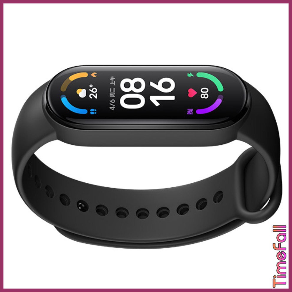 Dây đeo silicon miband 6 chính hãng Xiaomi - dây đeo mi band 6 silicon chính hãng XIAOMI