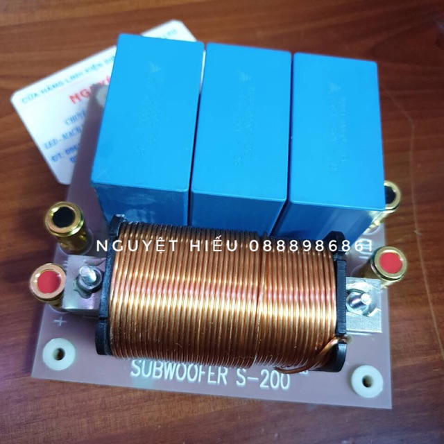 Mạch phân tần cho loa Sub S-200 1200W