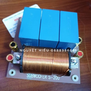 Mạch phân tần cho loa Sub S-200 1200W