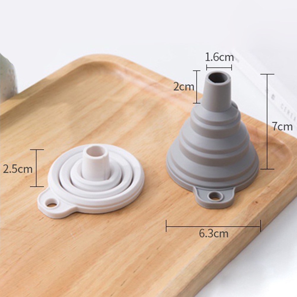 Phễu Silicone Gấp Gọn Tiện Lợi Cho Nhà Bếp