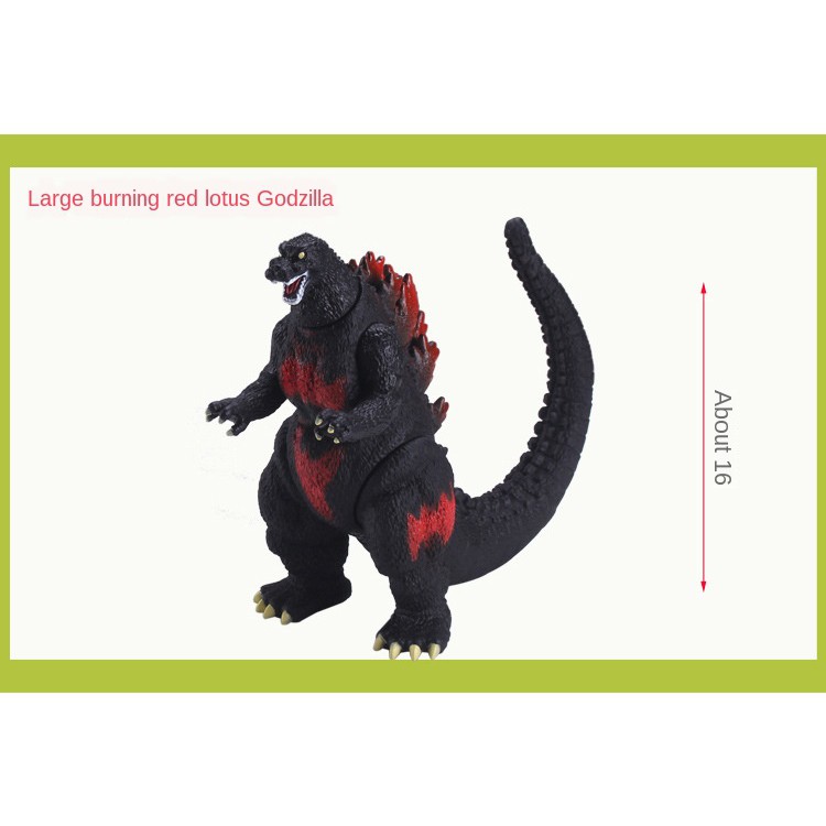 Mô Hình Khủng Long Shin Godzilla Đỏ Trong Đại Chiến Godzilla Mẫu 02 - Cao 16cm