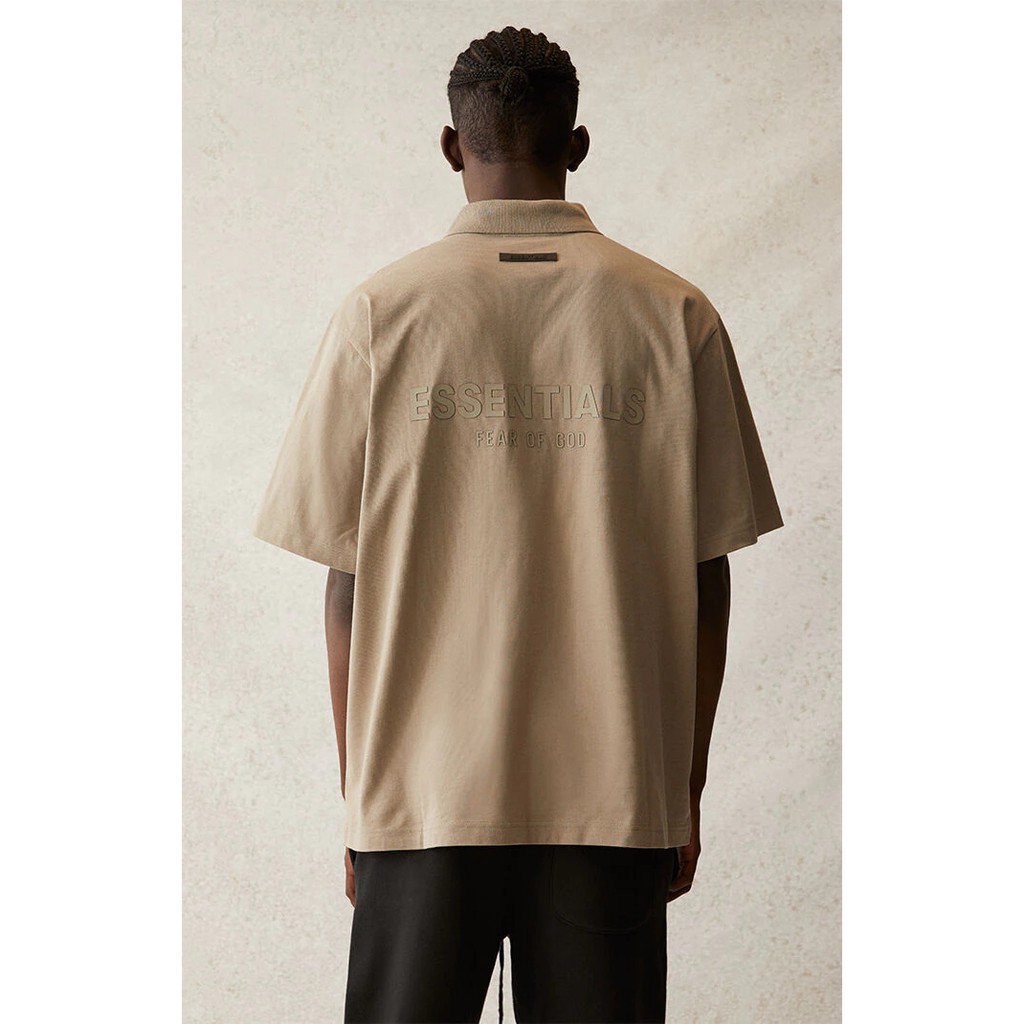 ⚡️ - Áo Polo FEAR OF GOD ESSENTIALS 3D silicon SS21 , áo polo FOG