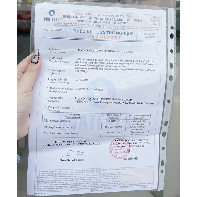 Kem body Luxury Whitening Body Cream dưỡng trắng da cao cấp