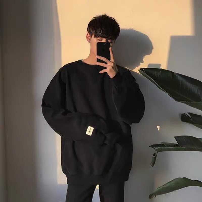 Áo Sweater Nam Chất Nỉ Dày Dặn Phong Cách Hàn Quốc Thời Trang Tiny - H02